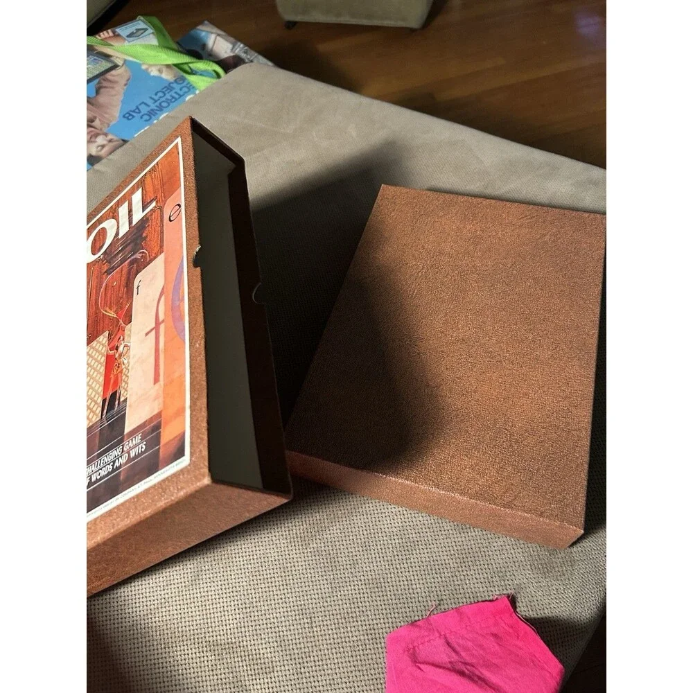 NEW in Box! Sealed!  Vintage 3M Bookshelf Foil Changelling Words Board Game 1968